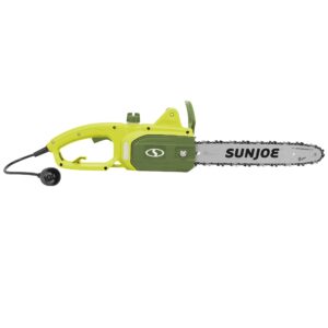 Sun Joe SWJ599E 14-inch 9-Amp Tree Limb Master Electric Handheld Chainsaw with Low-Kickback