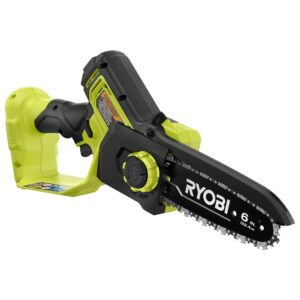 RYOBI 18V ONE+ HP 6" COMPACT BRUSHLESS PRUNING CHAINSAW TOOL ONLY (RENEWED)