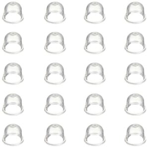 QAZAKY 20pc Primer Bulb for Chainsaw Trimmer Blower 188-14 Homelite Echo 12318140630 12318109560 Ryobi Poulan Zama Shindaiwa 7002981480 2003681670 McCulloch Tanaka 44725108200 Carburetor