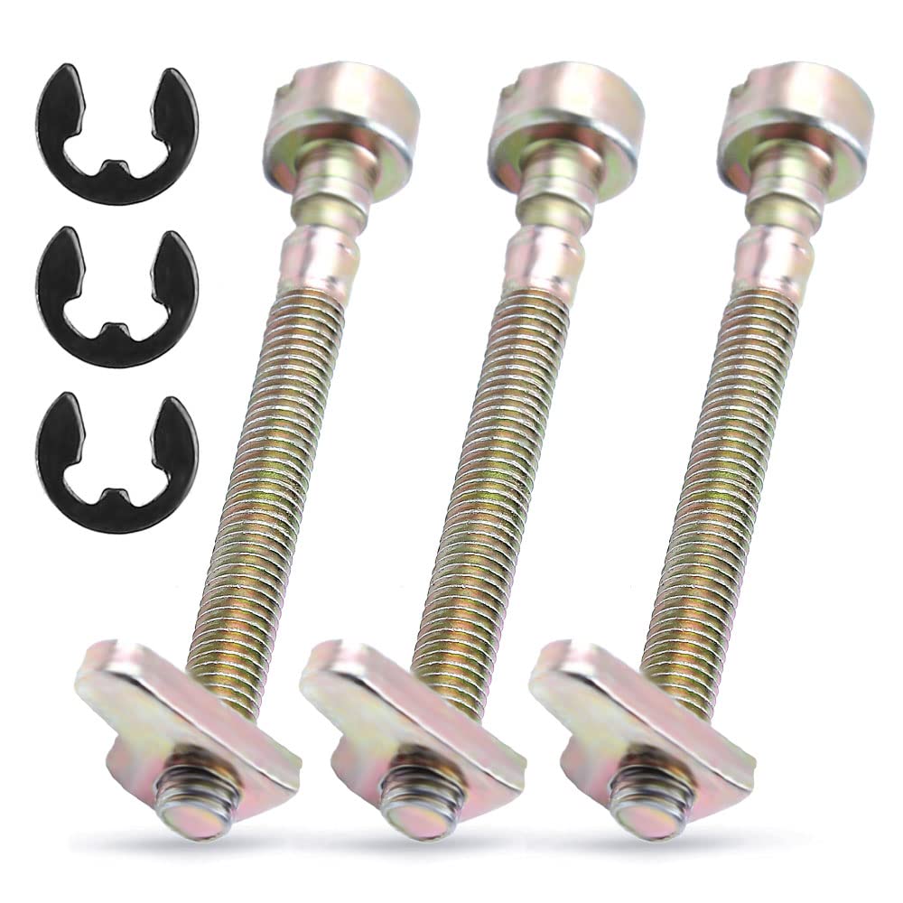 3Pcs/lot Chain Tensioner Adjuster Screw For McCulloch 335 338 435 436 438 440 441 442 444 Chainsaw Replacement Parts