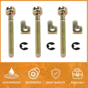 3Pcs/lot Chain Tensioner Adjuster Screw For McCulloch 335 338 435 436 438 440 441 442 444 Chainsaw Replacement Parts