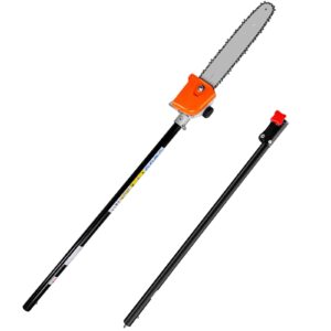 gabasinover,replacement parts pole saw attachment for attachment capable string trimmers, polesaws, and powerheads fits for hus 128ld, most brushcutters and powerheads (black）