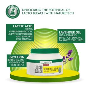 Nature's Essence Lacto Bleach, Natural Milk Bleach without Activator, 50ML