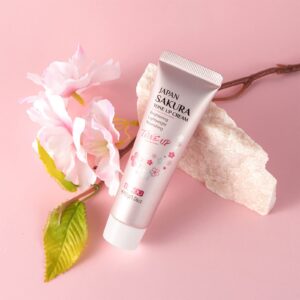 Whitening Brightening Tone up Cream,Sakura Essence Glow Tone up Cream Face Moisturizer Cream 1.06 Fl OZ Hydrating & Smooth Dry Skin Lightweight Nourishing Facial Skin Instant Tone-Up Lazy Face Cream