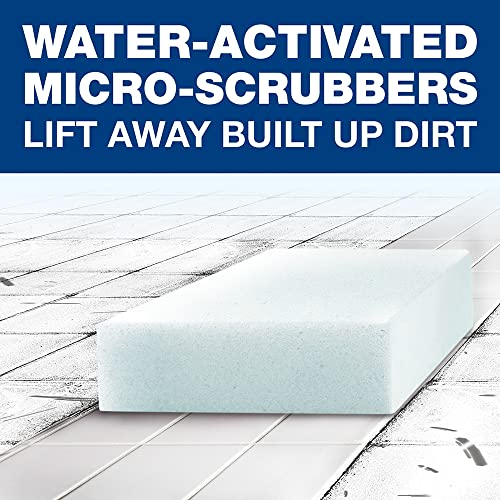 Mr. Clean Magic Erasers, Bulk Multi Surface Scrubber Cleans Tough Dirt and Grime with No Chemicals, Ideal for Hotels, Restaurants and Businesses (Case of 30)