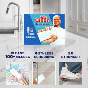 Mr. Clean Magic Eraser Original, Cleaning Pads with Durafoam, 9 Count