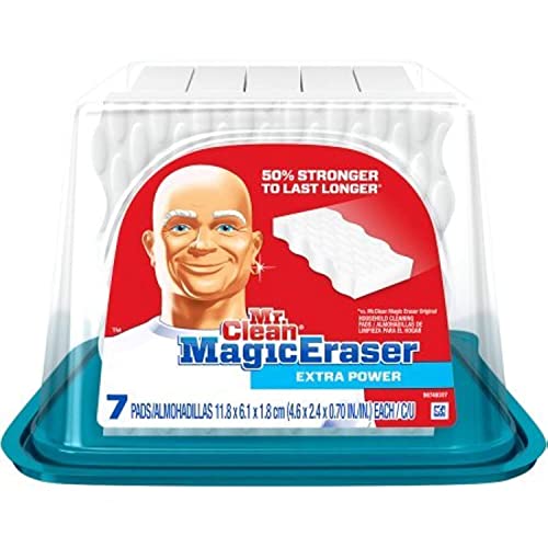 Mr Clean Magic Eraser Extra Power, 7 count | Creates a Truly Noticeable Clean Environment