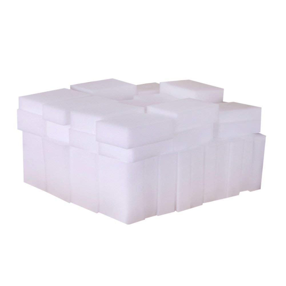 Anysell88 200pcs Magic Cleaning Eraser Sponge Melamine Cleaning Pads Bulk for Walls, Shoes, Cars, Office and Kitchen