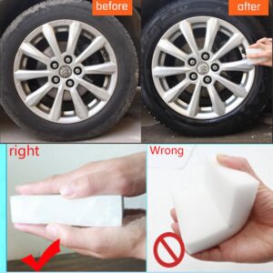 Anysell88 200pcs Magic Cleaning Eraser Sponge Melamine Cleaning Pads Bulk for Walls, Shoes, Cars, Office and Kitchen