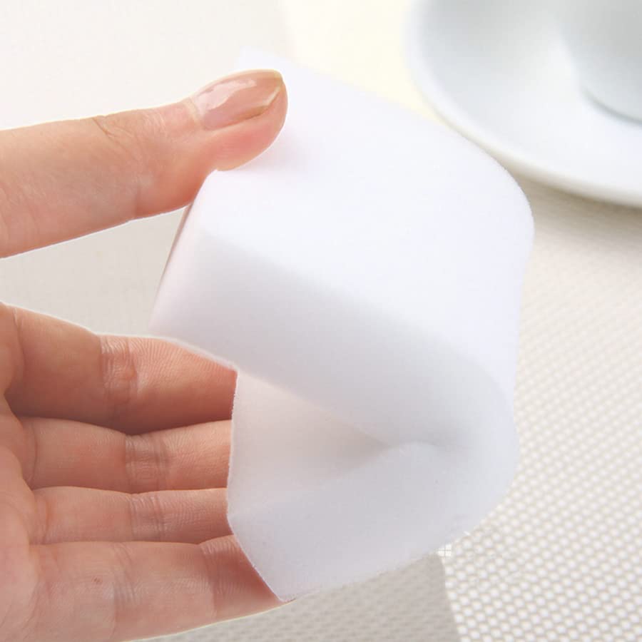 100PCS 100X60X20MM Cleaning Magic Sponge Eraser Cleaner Multi-Functional Foam White Cleaning Sponge Dish