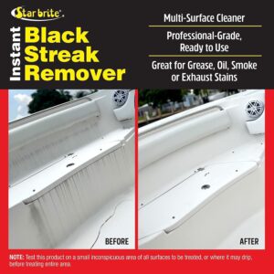 STAR BRITE Black Streak Remover & Degreaser + Magic Sponge Eraser 2 Pack - Super Charge Your Cleaning Kit