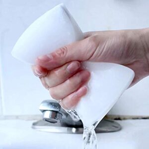 100 pcs/lot Melamine Sponge Magic Sponge Eraser Kitchen Melamine Sponge Cleaner Cleaning Sponge for Office Bathroom