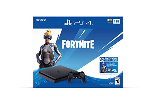 PlayStation 4 Slim 1TB Console - Fortnite Bundle (Renewed)