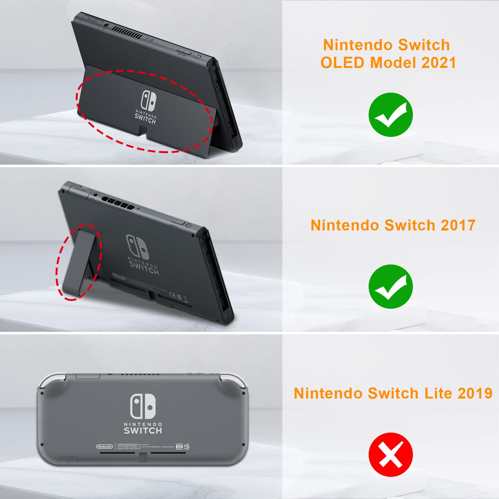 Fintie Carrying Case for Nintendo Switch OLED Model 7.0"/Switch 6.2", Portable Traveler Protective Cover Storage Bag w/10 Game Card Slots & Inner Pocket for Switch Console Joy-Con (Dont Touch)