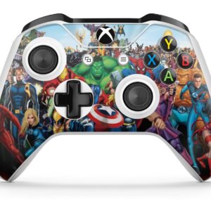 Superhero Skins for Xbox One S XBS Console Decal Vinal Sticker + 2 Controller Set