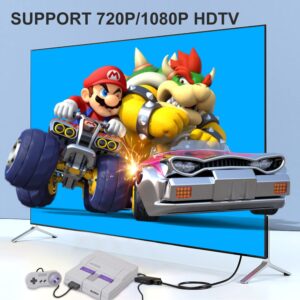 IQIKU RCA to HDMI Converter, AV to HDMI Adapter with HDMI Cable for N64/SNES/GAME CUBE/WII/PS1/PS2/XBOX/DVD ect.