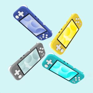 RAHEL Powkiddy X20MINI Retro Handheld Game Console for Kids and Adults, 4.3-Inch Portable Gaming Console Built-in 2000 Games - Green/8G