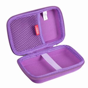 Hermitshell Hard Travel Case for Handheld Game Machine Retro Mini Game Player (Not Include The Handheld Game Console) (Purple)