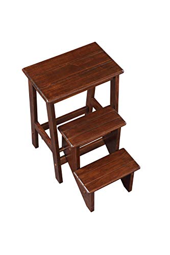 Boraam Step Stool, 24-Inch, Cappuccino