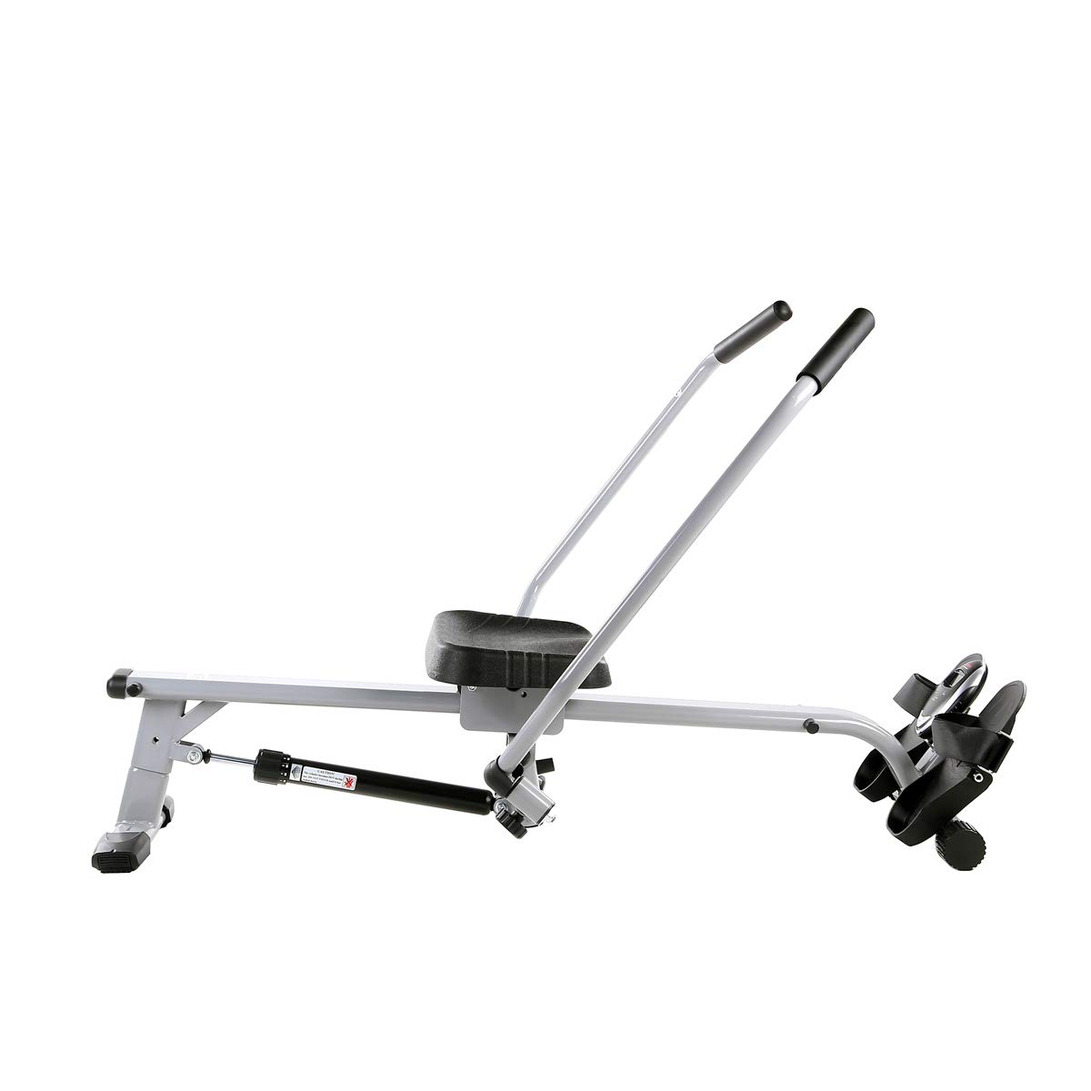 Sunny Health & Fitness Compact Full Motion Rowing Machine, Full-Body Workout, Low-Impact, Extra-Long Rail, and 350 LB Weight Capacity – SF-RW5639