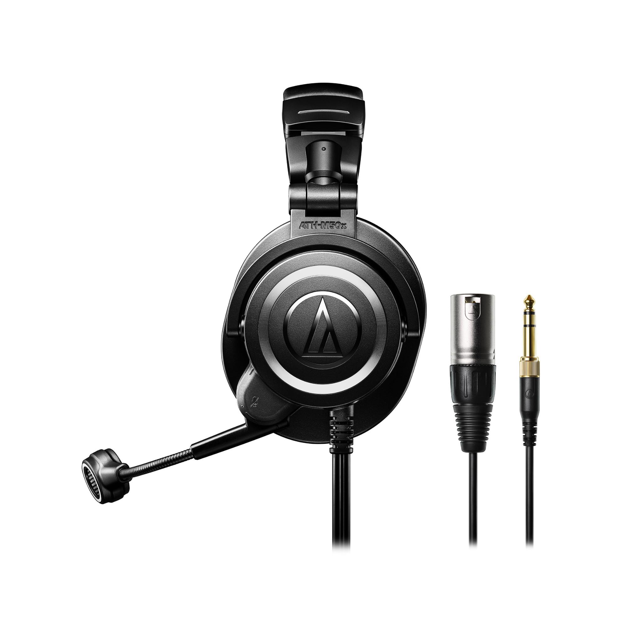 Audio-Technica ATH-M50xSTS XLR StreamSet Streaming Headset, Black, Adjustable