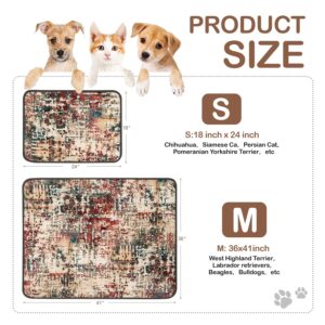 Qeils Washable Pee Pads for Dogs, 2 Pack Reusable Puppy Pads 36"x41" Super Absorbent Leakproof Dog Training Pads, Non-Slip Potty Pads for Floor, Crate, Couch, Whelping Pads Litter Mat Puppy Supplies