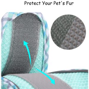 Petank Green Dog Harness (XS), No Pull, Puppy Harness and Leash Set, Jacquard Mesh, Easy Walk Dog Harness for Small Medium Dogs, Reflective Strip, Training, Running, Walking