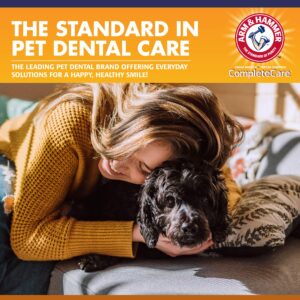 Arm & Hammer for Pets Complete Care Puppy Dental Kit | Includes 2.5 oz Dog Toothpaste in Peanut Butter Flavor, Small Dog Toothbrush for Small Dogs and Puppies, and Microfiber Finger Brush