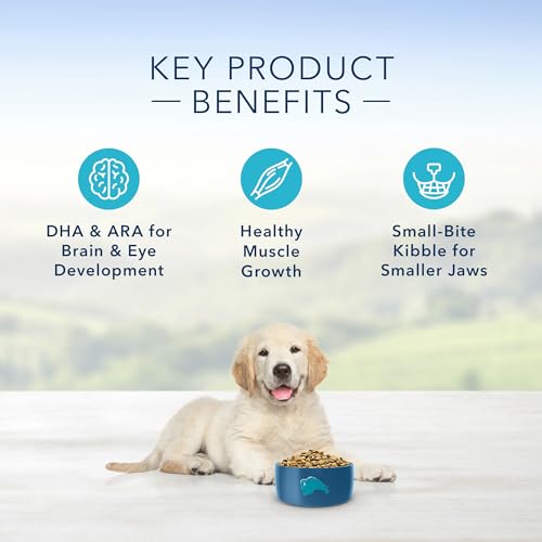 Blue Buffalo Life Protection Formula Natural Puppy Dry Dog Food, Chicken and Brown Rice 34-lb