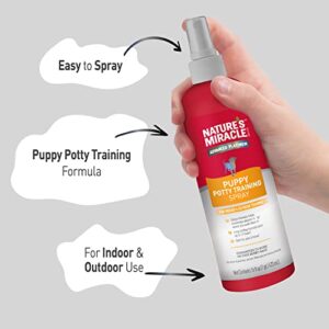 Nature's Miracle Advanced Platinum Puppy Potty Training Spray 16 Oz, Dog Training Aid