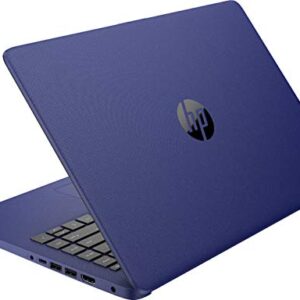 2022 HP Stream 14in laptop, Intel Celeron N4020 Dual-Core Processor, 4GB DDR4 Memory, 192GB storage(64GB eMMC+64GB card),HDMI,WiFi,Webcam,Bluetooth,1-Year Microsoft 365,Win10 S,Indigo Blue|NoCo bundle