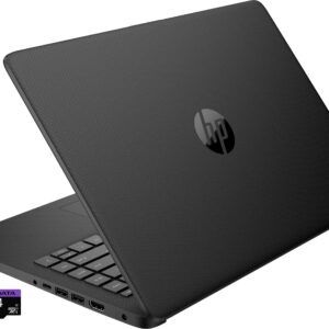 HP Stream 14-inch Laptop, Intel Celeron N4020 Dual-Core Processor, 4GB DDR4 Memory, 128GB Storage(64GB eMMC+64GB Card), Webcam, Bluetooth, 1-Year Microsoft 365, Win10 S, Jet Black (Renewed)