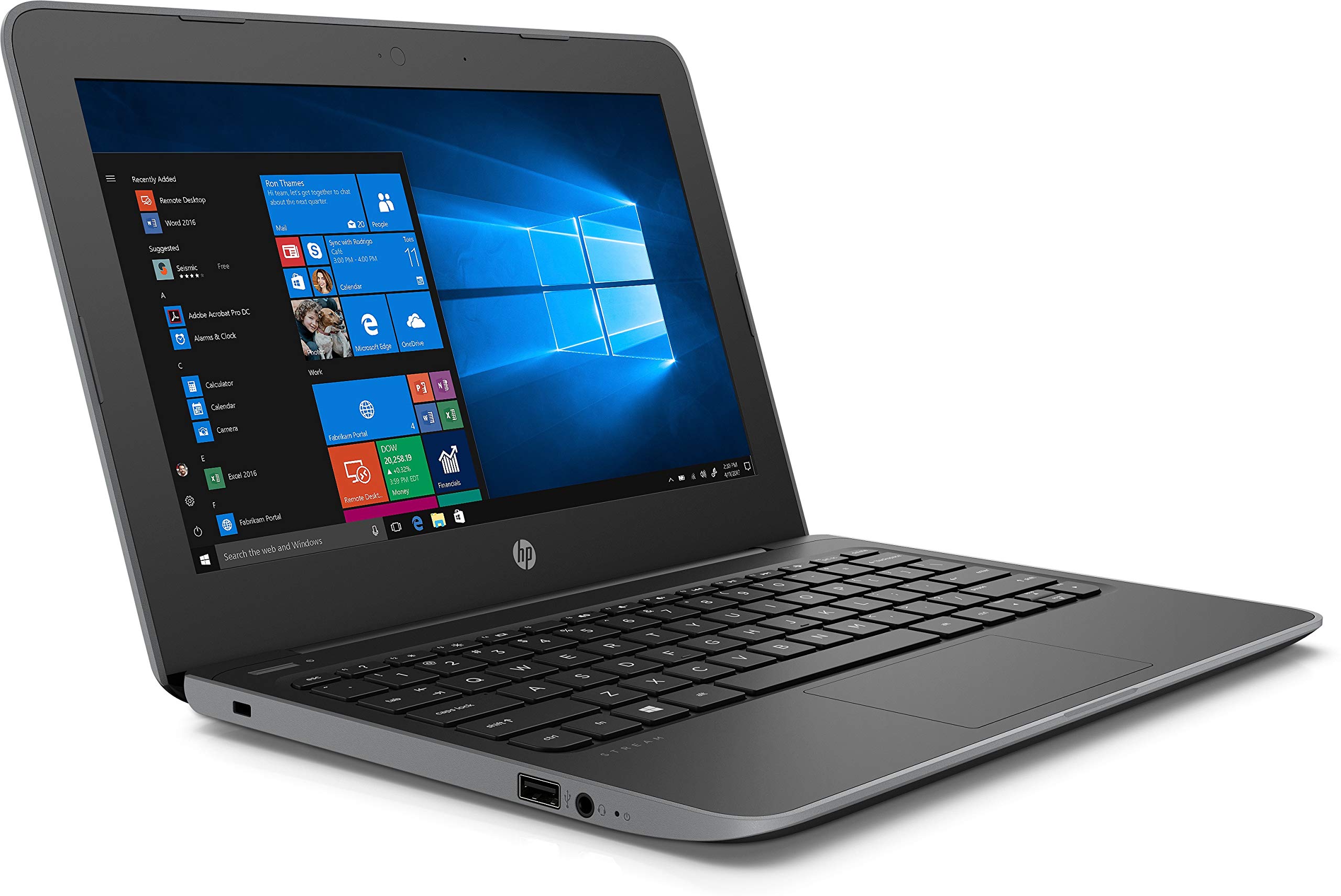 HP Stream 11 Pro G5 Black Notebook 11.6" 1366 X 768 Pixels Intel Celeron N4000 4 GB DDR4-SDRAM 128 GB eMMC