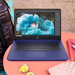HP Stream Laptop 2023 Newest 14" HD Display, Intel Celeron N4120 Processor, 16GB RAM, 192GB Storge (64GB EMMC+128GB SD Card), ‎Intel UHD Graphics 600, Webcam, Wi-Fi, Windows 11 Home in S Mode