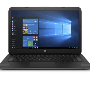 HP Stream 14 Inch Laptop (2018 New), Intel Celeron N3060 Processor, 4GB RAM, 32GB eMMC Storage, Office 365 Personal 1-year included, Windows 10 Home, Jet Black