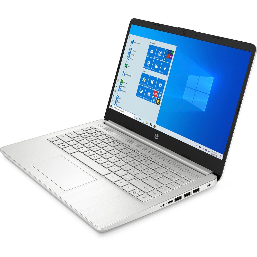 HP Stream 14-fq0000 14-fq0045nr 14" Notebook, AMD Athlon 3050U Dual-core, Windows 10, 4GB RAM, 64GB eMMC, Silver