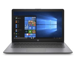 hp stream 14-inch laptop, amd dual-core a4-9120e processor, 4 gb sdram, 32 gb emmc, windows 10 home in s mode with office 365 personal for one year (14-ds0020nr, brilliant black) (renewed)