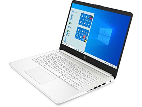 HP Stream 14inch HD Touchscreen Display Laptop, Intel Celeron N4020 Processor, 8GB DDR4 Memory, 128GB Storage (64GB eMMC+64GB Card), WiFiBluetooth,1-Year Microsoft 365,Win 10 S, Snow White|TGC Bundle