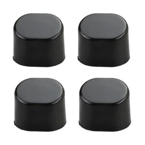 n074647 table saw stand foot rubber pad replacement for dewalt dwx723 dwx724 dwx725 series miter saw stand (blcak,4 pcs)