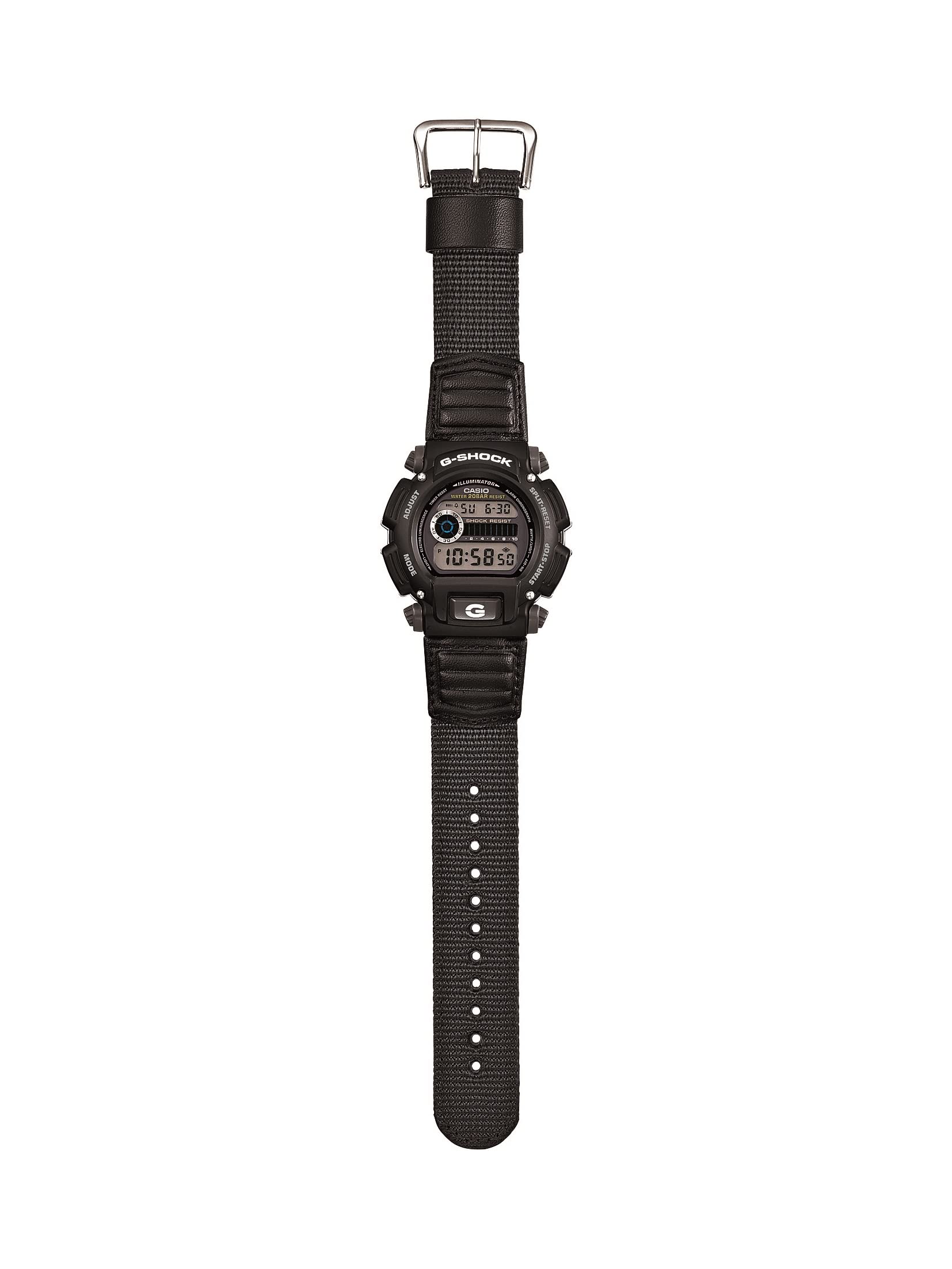 Casio Men's DW-9052V-1CR G-Shock Digital Display Quartz Grey Watch, Black/Grey (DW9052V-1)