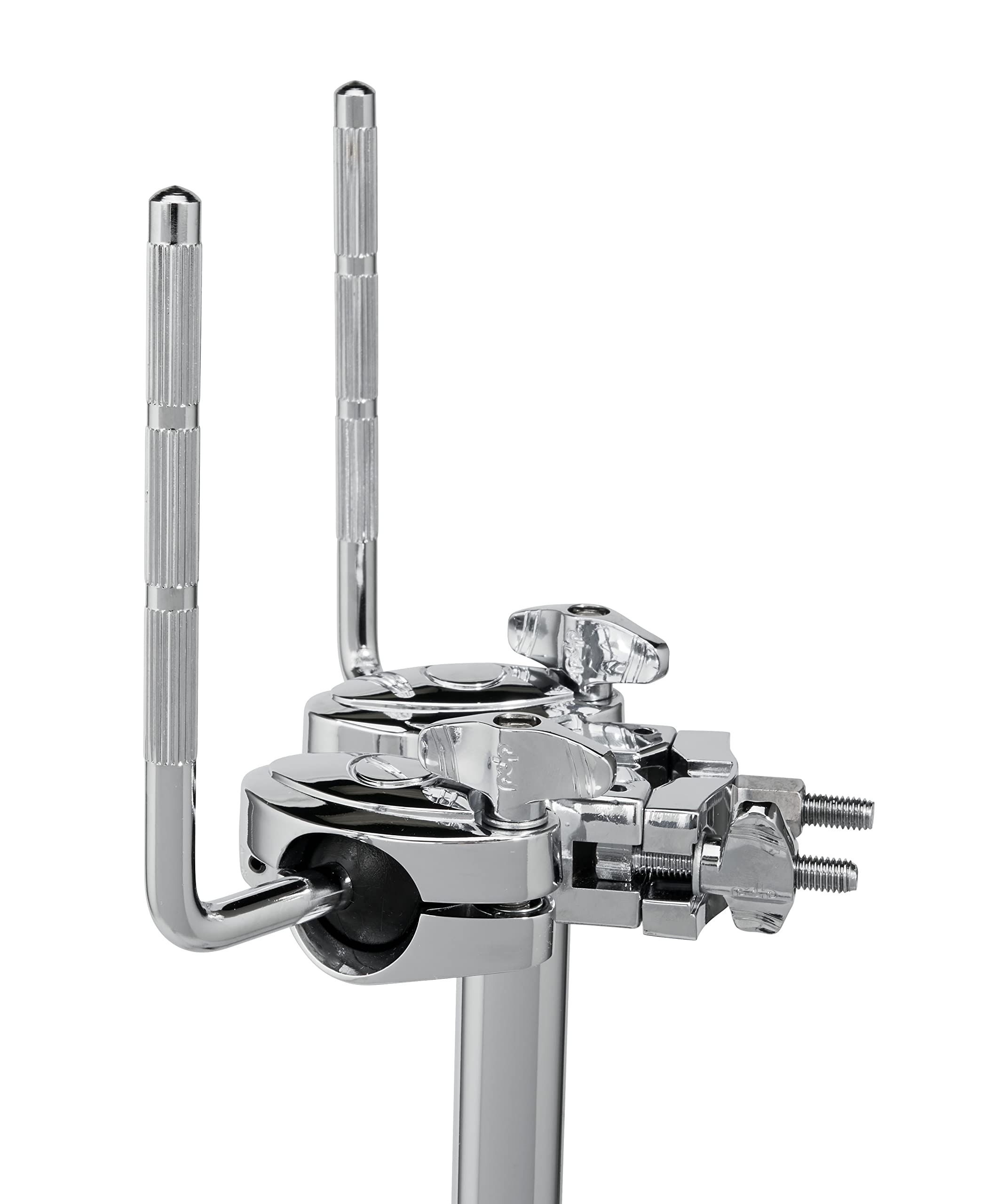 PDP By DW PDP Hardware Collection Concept Series Double 10.5mm L-Arms Tom Stand (PDTSCO),Chrome