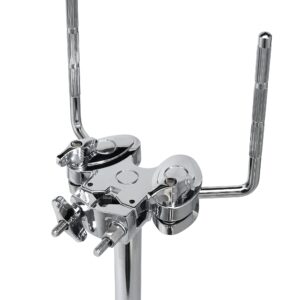 PDP By DW PDP Hardware Collection Concept Series Double 10.5mm L-Arms Tom Stand (PDTSCO),Chrome