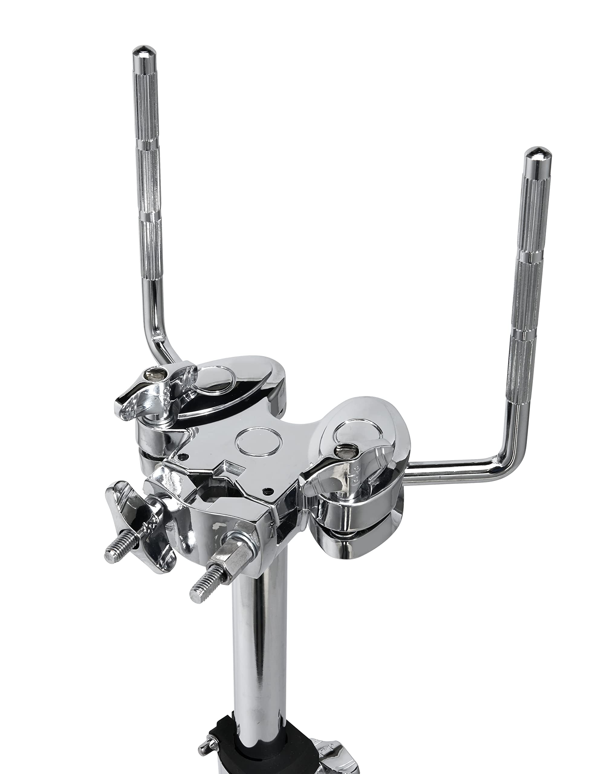 PDP By DW PDP Hardware Collection Concept Series Double 10.5mm L-Arms Tom Stand (PDTSCO),Chrome