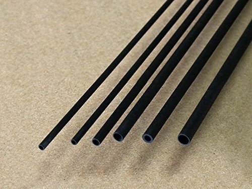 Dancing Wings Hobby 10pcs/lot Hollow Carbon Fiber Tube D5.0*d3.0 * 500mm for RC Plane DIY Tool Quadcopter Arm (LS-TC-10-011)