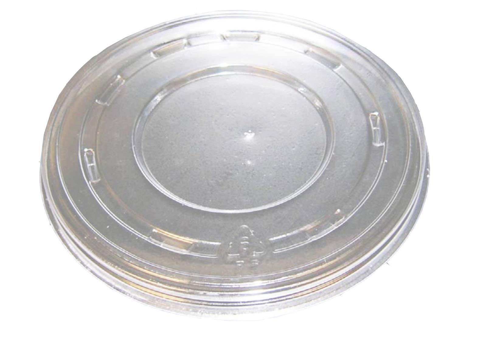 D and W Fine Pack Clear Plastic Vented Lid Only - 500 per case.