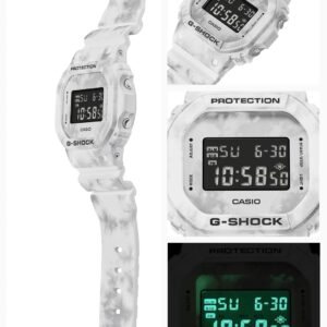 Casio DW-5600GC-7JF Men's Watch, White