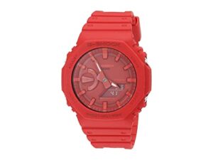 g-shock ga-2100-4a red one size