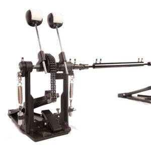 Double Drum Pedal,Double Pedal Bass Drum Pedal Double Chain for Drum Set