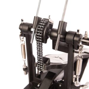 Double Drum Pedal,Double Pedal Bass Drum Pedal Double Chain for Drum Set