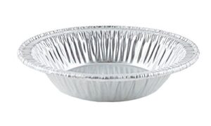 D&W Fine Pack Wilkinson B10 4 1/4" Aluminum Foil Tart Pan Disposable Baking Mini-Pie Plate Tin (Pack of 200)